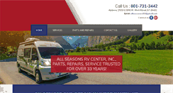 Desktop Screenshot of allseasonsrvcenter.net